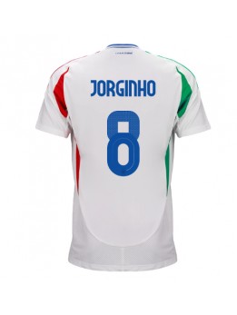 Italien Jorginho Frello #8 Auswärtstrikot EM 2024 Kurzarm